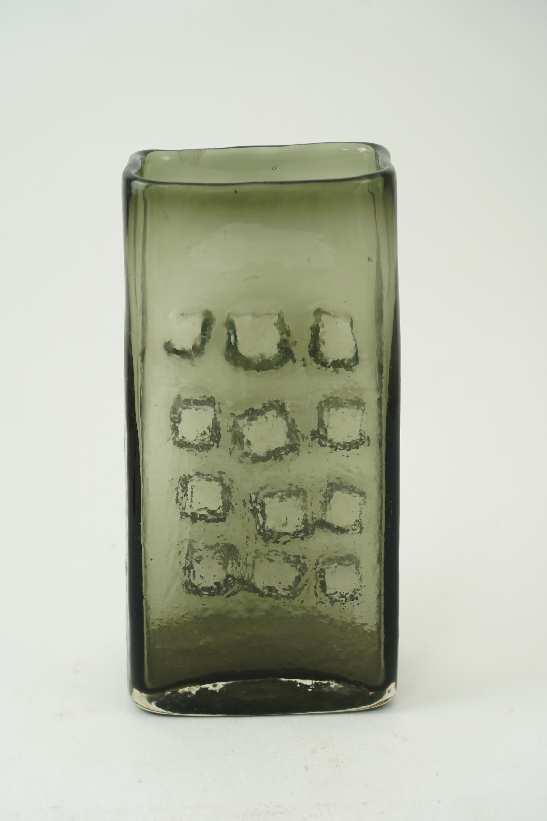 Geoffrey Baxter (1922-1995) for Whitefriars: A 'Nuts and Bolts' vase